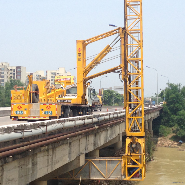 橋梁檢測車租賃案例