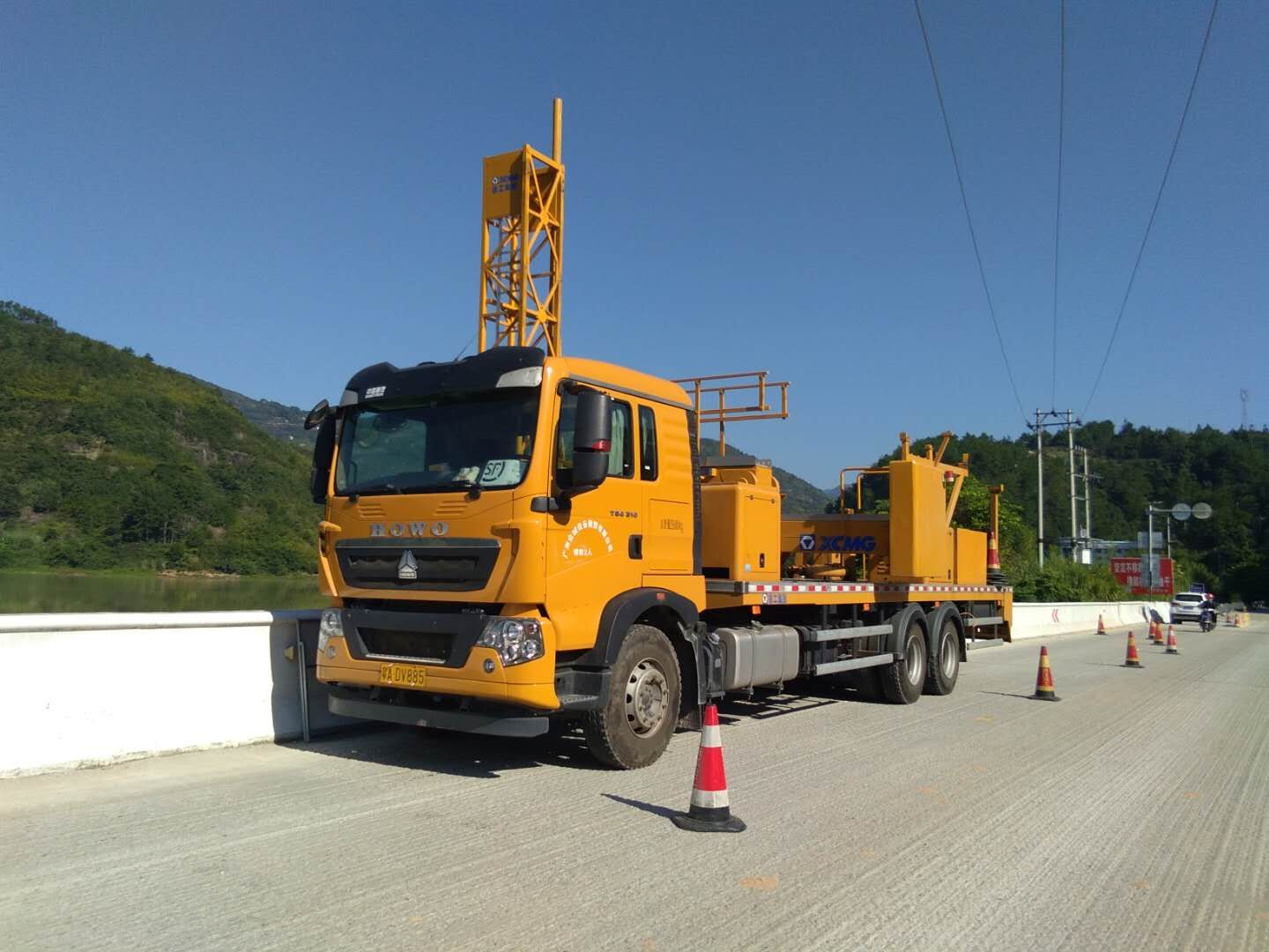 22米橋梁檢測(cè)車租賃